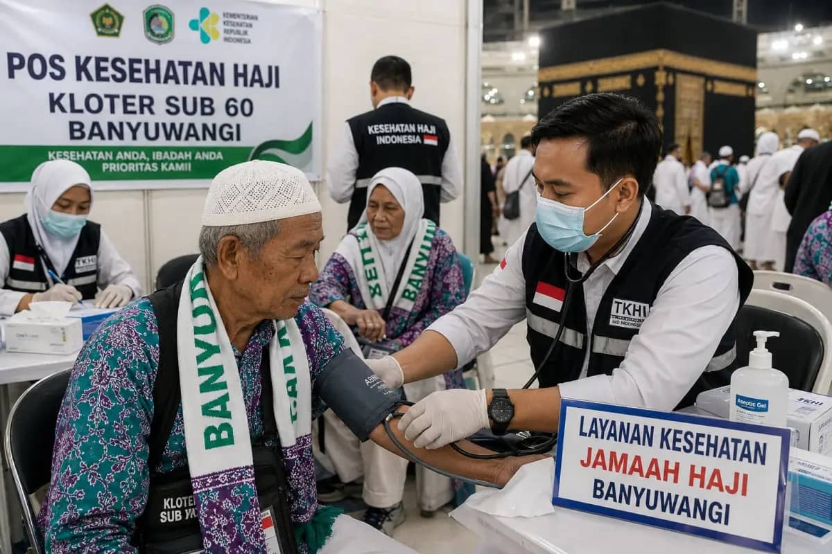 Nol Kasus Meninggal, Kondisi Kesehatan Jemaah Haji Banyuwangi Terkendali Pasca Armuzna