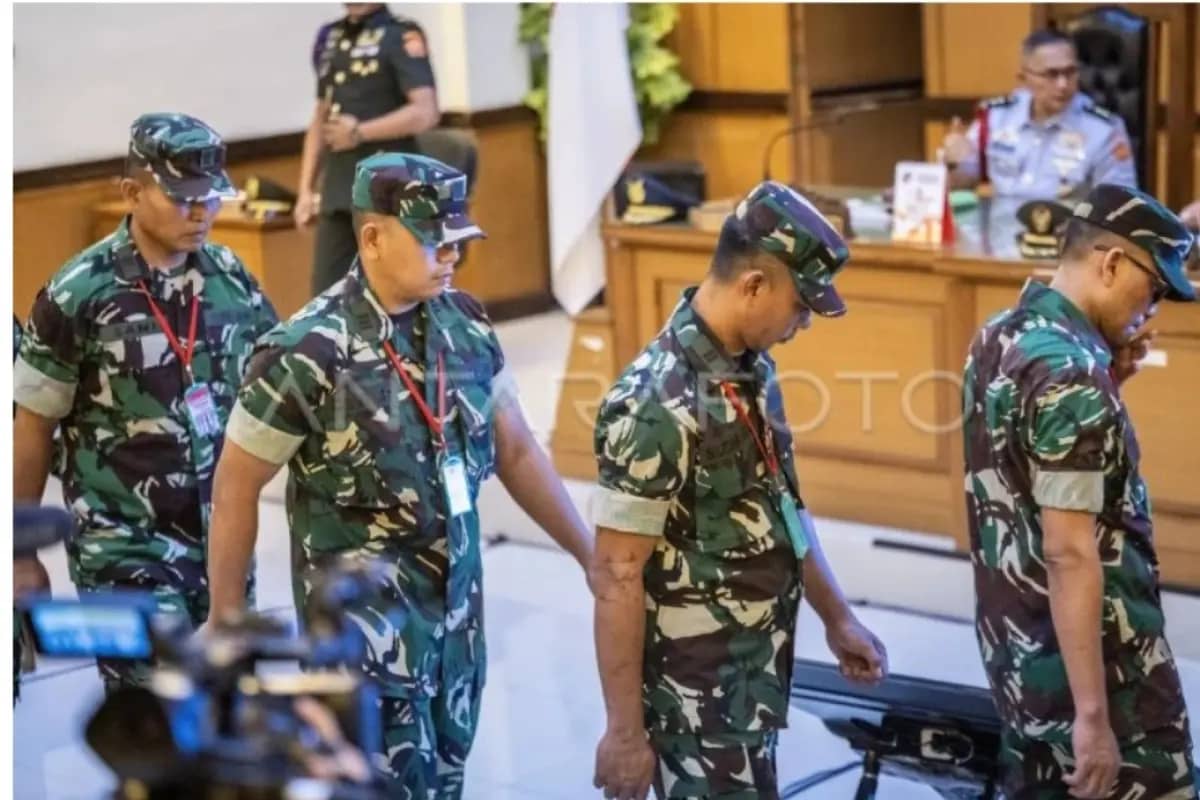 Kasus Penyiraman Air Keras Aktivis, 4 Anggota TNI Divonis Penjara dan 2 Dipecat