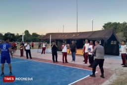 19 Tim Ramaikan Turnamen Voli Kapolres Cup Sumba Timur 2026