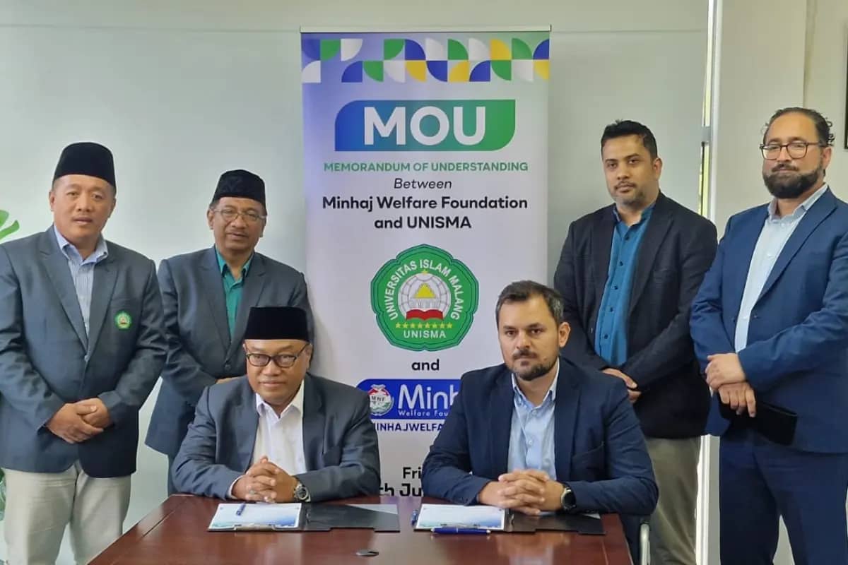 Percepat Misi World Class University, Unisma Taken MoU Bersama Minhaj Welfare Foundation