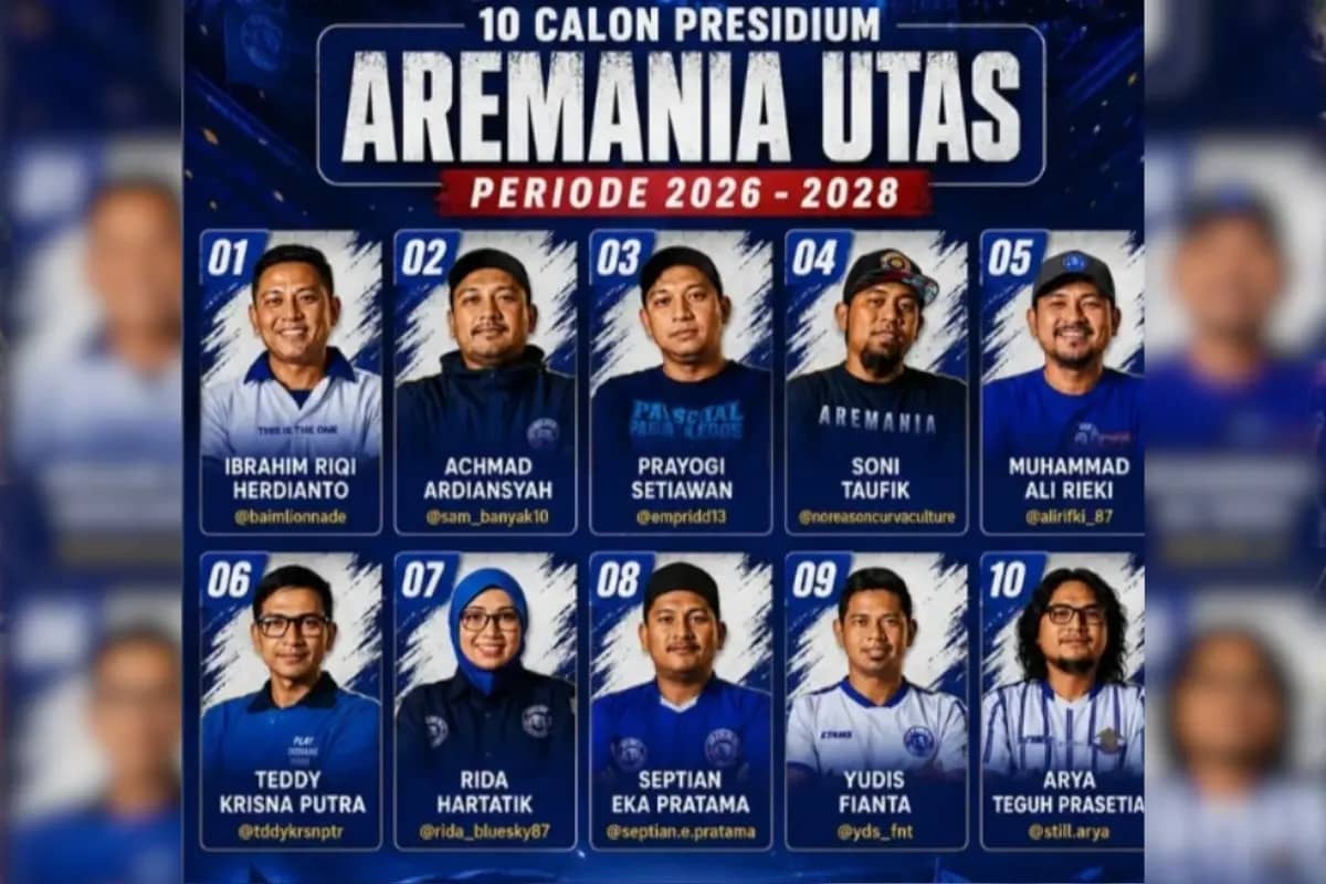 Ali Rifki Kembali Terpilih dengan Suara Terbanyak Munas II Aremania Utas