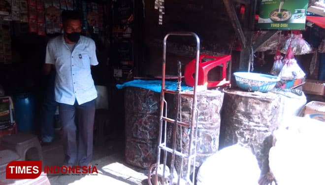 Pakai PeduliLindungi Ribet, Pedagang Migor Majalengka Khawatir Pendapatannya Turun
