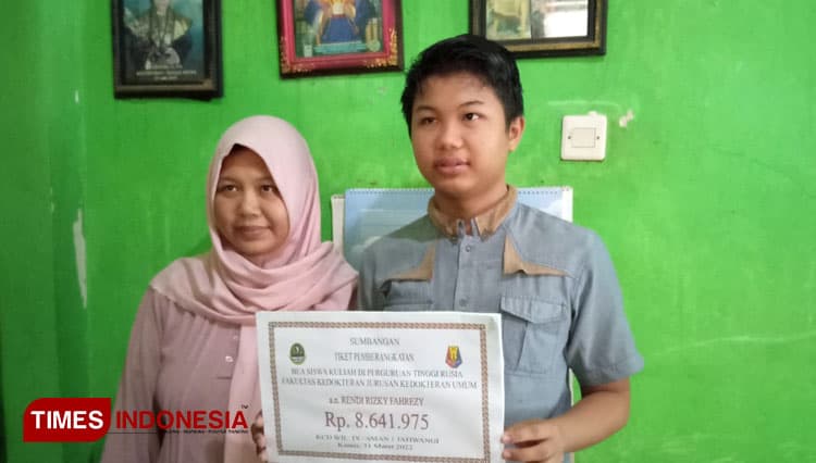 Membanggakan, Siswa Asal Majalengka Ini Dapat Beasiswa Kuliah Kedokteran di Rusia