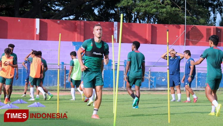 Liga Vakum Sementara, Persik Tetap Latihan Seperti Biasa 