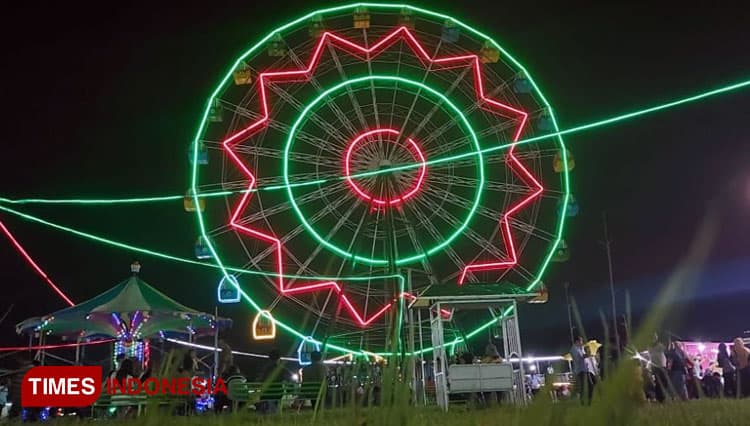 Rekreasi Asyik di Pasar Malam Modern Banyuwangi Night Amazing