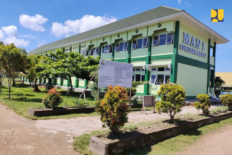Kementerian PUPR RI Rehabilitasi 14 Madrasah di NTB