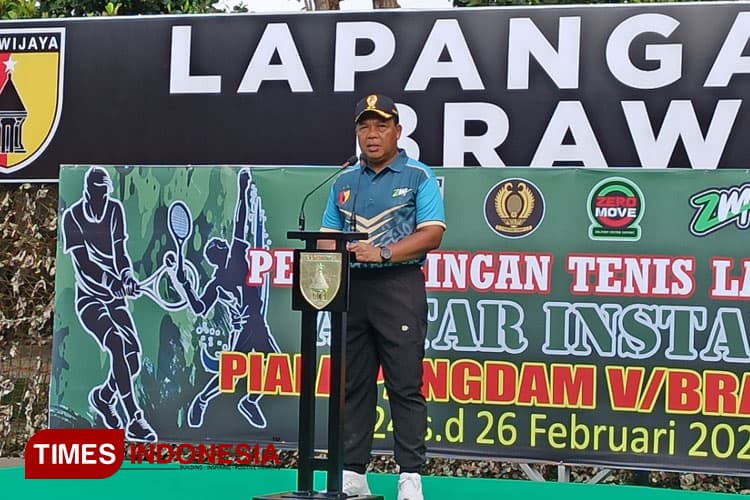 Kodam Gelar Pertandingan Tenis Lapangan, Perebutkan Piala Pangdam V/Brawijaya 