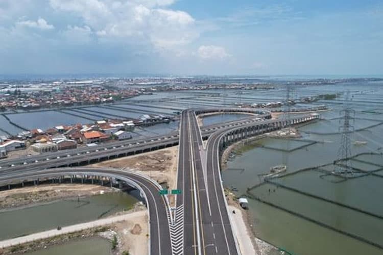 Tol Semarang-Demak Diresmikan Presiden RI Jokowi, Jadi Tanggul Laut Semarang