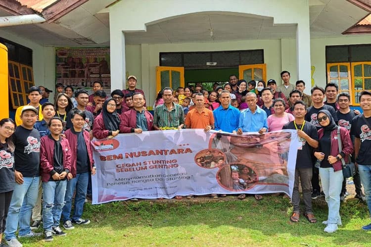 Gelar Pra - Temu Nasional XIV di NTT, BEM Nusantara Cegah Stunting Sebelum Genting