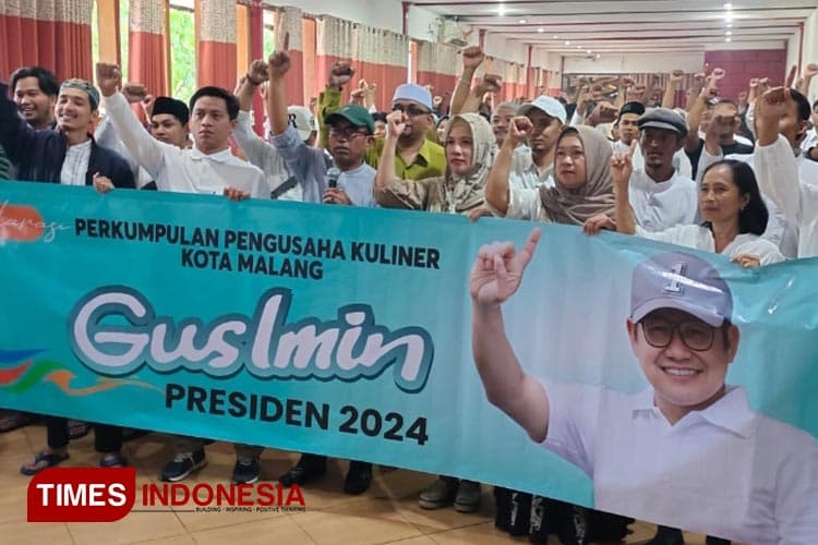 Pengusaha Kuliner Kota Malang Deklarasi Dukung Gus Muhaimin Presiden 2024