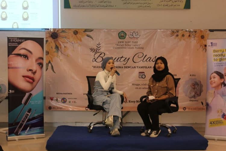 Workshop Beauty Class: Collaboration UKM Seni Tari “Melati Sekar Langit” Unisma Malang dengan Wardah Beauty Malang