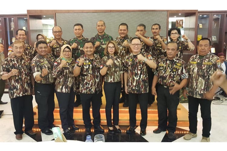 Puncak Peringatan HUT Ke-45 GM FKPPI Jatim digelar di Balai Kartika Kodam V Brawijaya