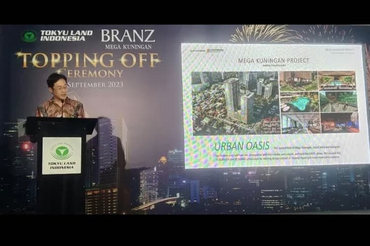 Topping Off Branz Mega Kuningan Kondominium Mewah dan Elegan di Jantung Jakarta