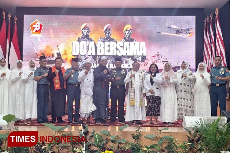 Doa Bersama Lintas Agama TNI dalam Peringatan HUT TNI ke-78: Bersatu Mendoakan Kesuksesan Tugas TNI untuk Indonesia Maju
