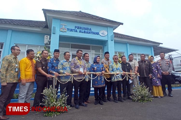 Peresmian Gedung Baru Perumda Tirta Al-Bantani, Bupati Minta Pelayanan Ditingkatkan
