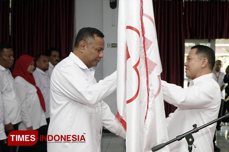 Wawali Muhammad Sinen Kembali Memimpin PMI Tidore Kepulauan