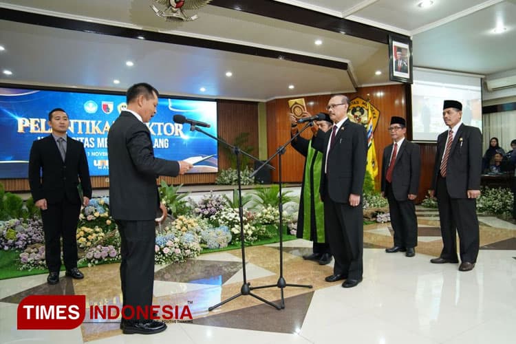 Prof. Anwar Sanusi Kembali Dipercaya Memimpin UNMER Malang Periode 2023-2027