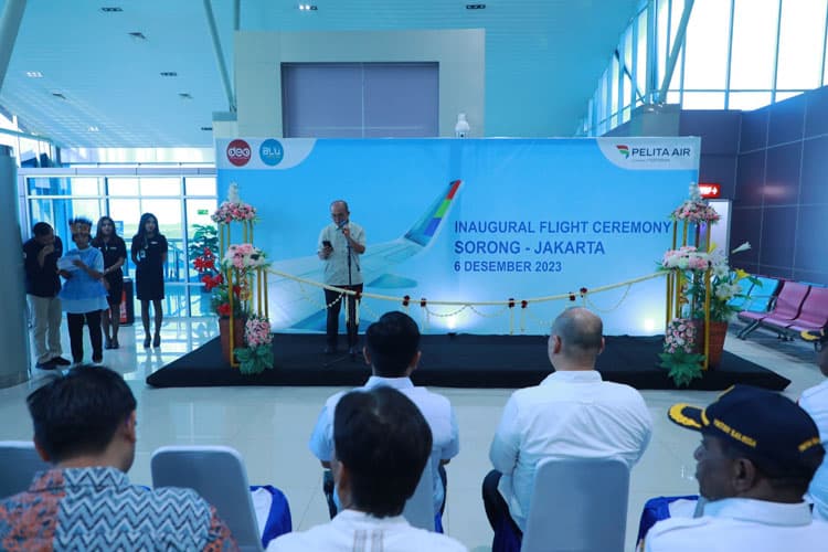 Melebarkan Sayap ke Indonesia Timur, Pelita Air buka Rute Penerbangan Non-Stop Jakarta-Sorong