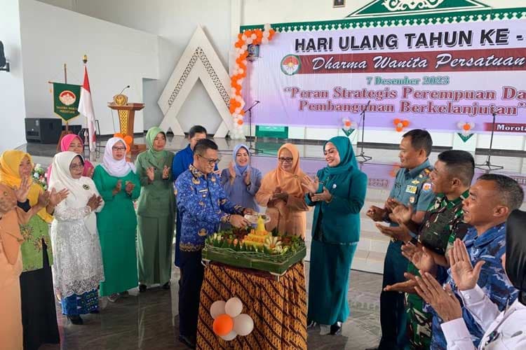 Peringati HUT-24 DWP Morotai, Ini Pesan Ketua DWP kepada Anggotanya