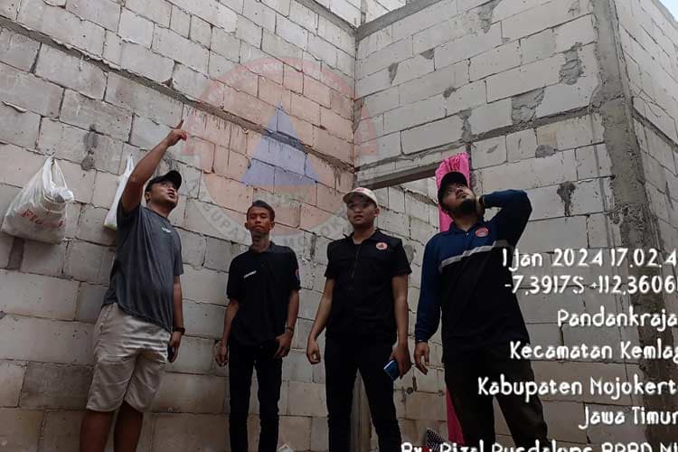 Angin Kencang Landa Kabupaten Mojokerto, 62 Rumah Warga Rusak