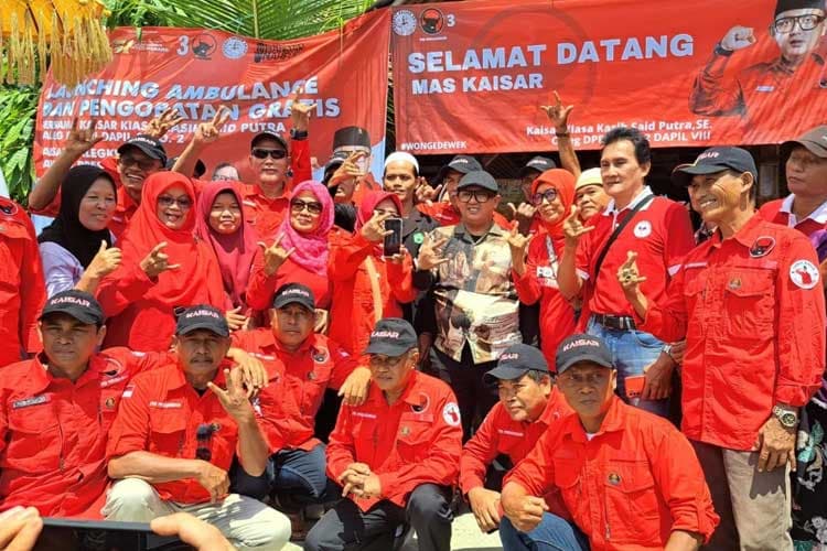 Kaisar Said Putra Buka Layanan Kesehatan Gratis Bagi Masyarakat Cilacap