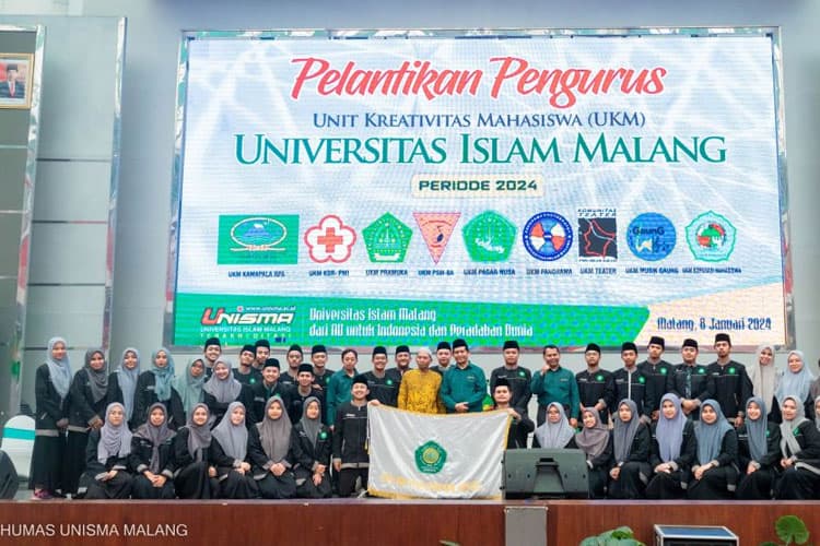 Pengurus UKM Jam’iyyatul Qurro’ wal Huffadz (JQH) Unisma Malang Periode 2024 Resmi Dilantik