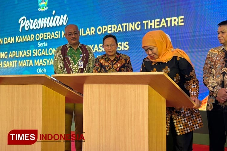 Resmikan Gedung Baru 5 Lantai, Gubernur Khofifah Usul Ubah Nama RSMM 