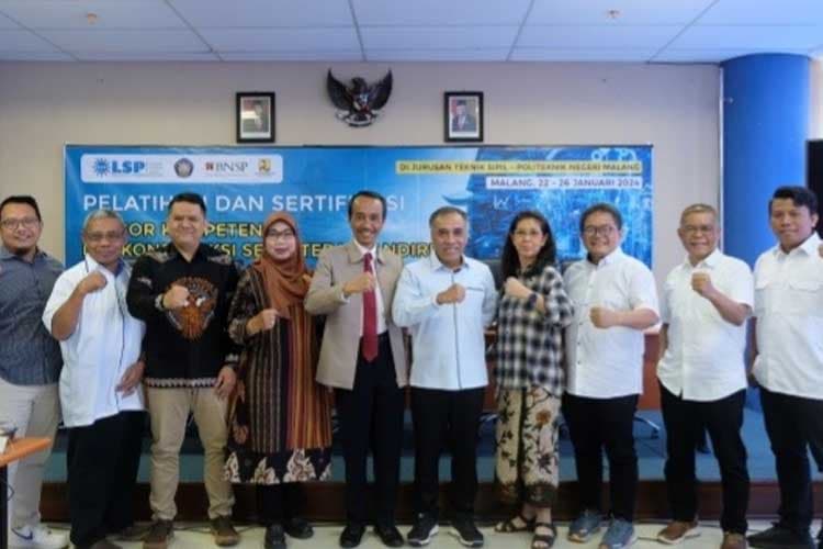 Tingkatkan SDM, Polinema Beri Pelatihan Dan Sertifikasi Asesor Bagi Dosen