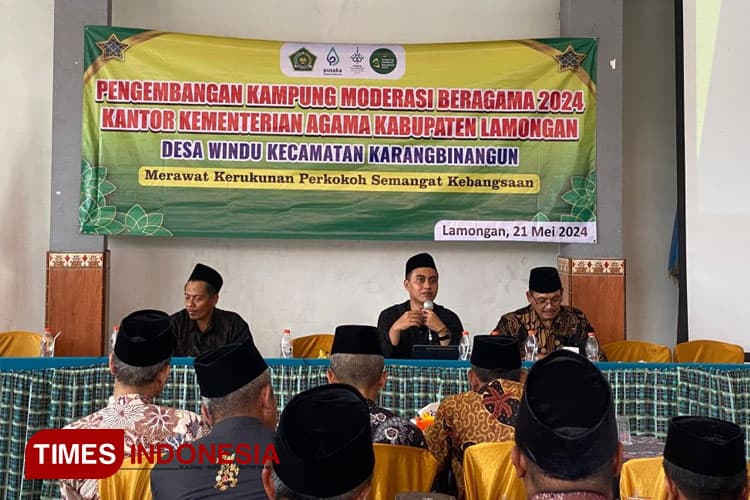 Gandeng Akademisi Unisla, Kemenag Lamongan Kembangkan Kampung Moderasi Beragama