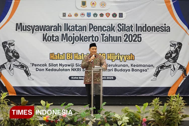 Buka Muskot IPSI Kota Mojokerto, BHS: Pencak Silat Harus Bersiap Raih Medali di Kancah Global