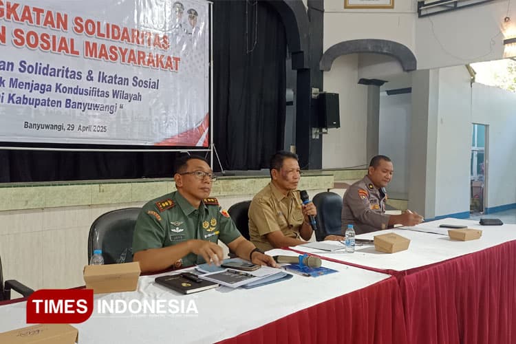 Bakesbangpol Banyuwangi Ajak Masyarakat Kuatkan Solidaritas dan Ikatan Sosial Demi Kondusifitas Wilayah