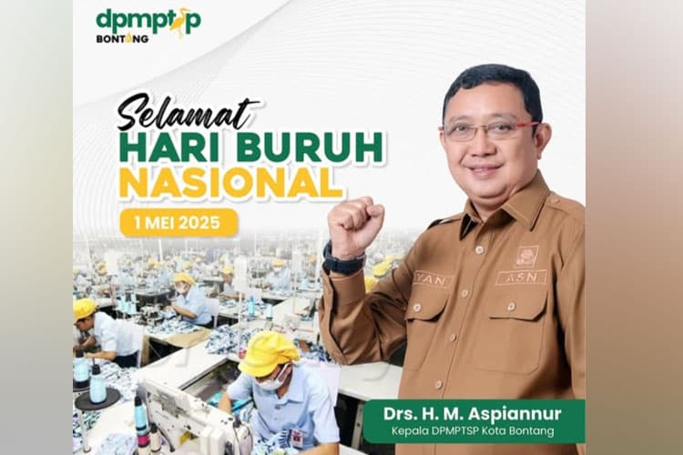 Kepala DPMPTSP Bontang Tentang Hari Buruh: Kerja Keras Buruh adalah Fondasi Masa Depan Kota