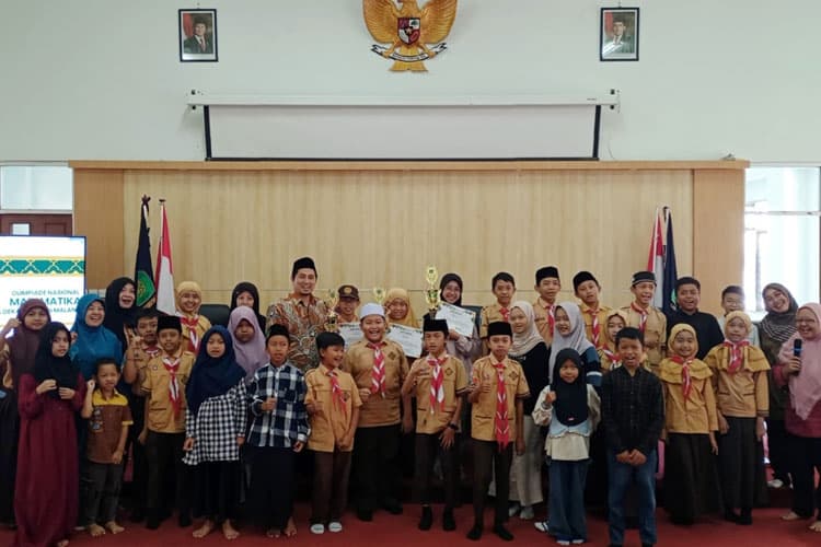 LP Ma’arif NU Kota Malang Gelar Olimpiade Matematika untuk Tingkat MI/SD, Ini Daftar Juaranya