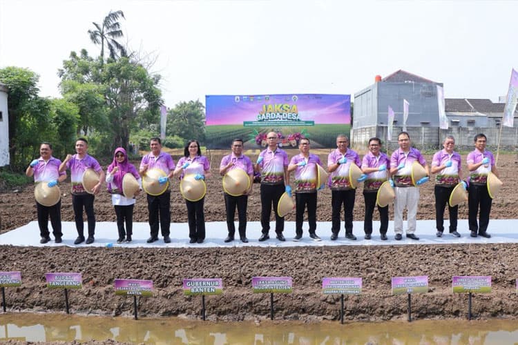 JAM-Intel Reda Manthovani Luncurkan Program Jaksa Garda Desa dan Jaksa Mandiri Pangan