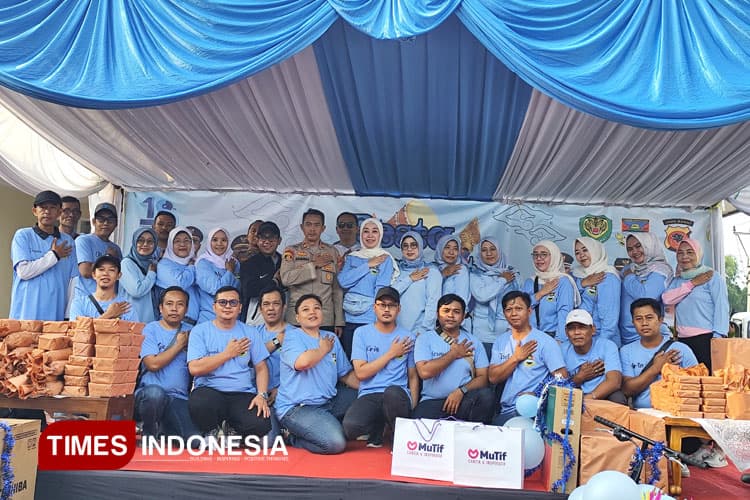 Warga Ngamprah Antusias Ikuti Pesta Rakyat: Ada Senam, Jalan Sehat dan Hiburan