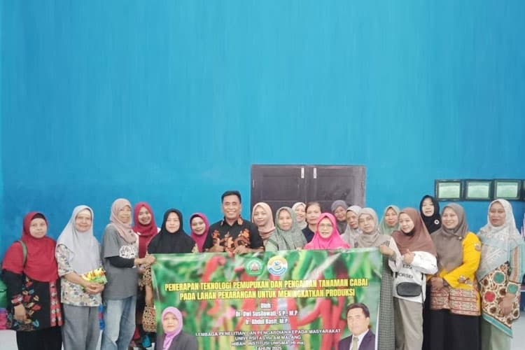 Fakultas Pertanian UNISMA Dorong Kemandirian Pangan Warga Lewat Program Pengabdian Kepada Masyarakat