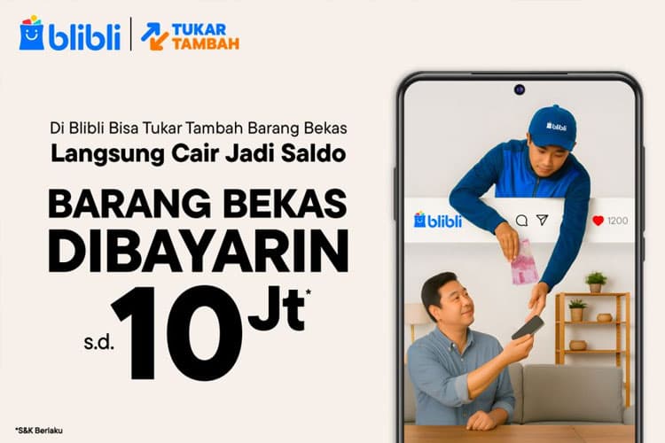 In This Economy, Tukar Barang Bekas Bisa Jadi Saldo! Dibayarin Hingga Rp10 Juta di Blibli