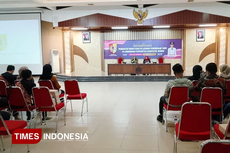 Protokol Bupati Jember Ikuti Sosialisasi Peningkatan Layanan