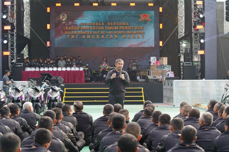 Kasad Ajak Prajurit TNI Jaga Kekompakan