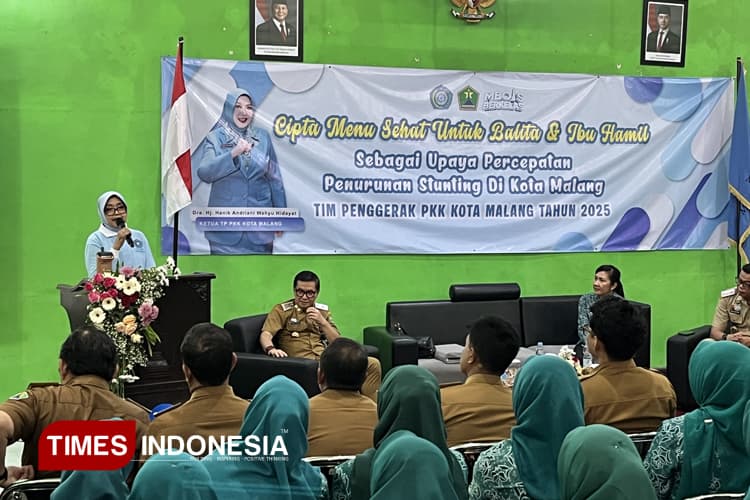 PKK dan Dinsos Kota Malang Gelar Cipta Menu Sehat, Dorong Percepatan Penurunan Stunting