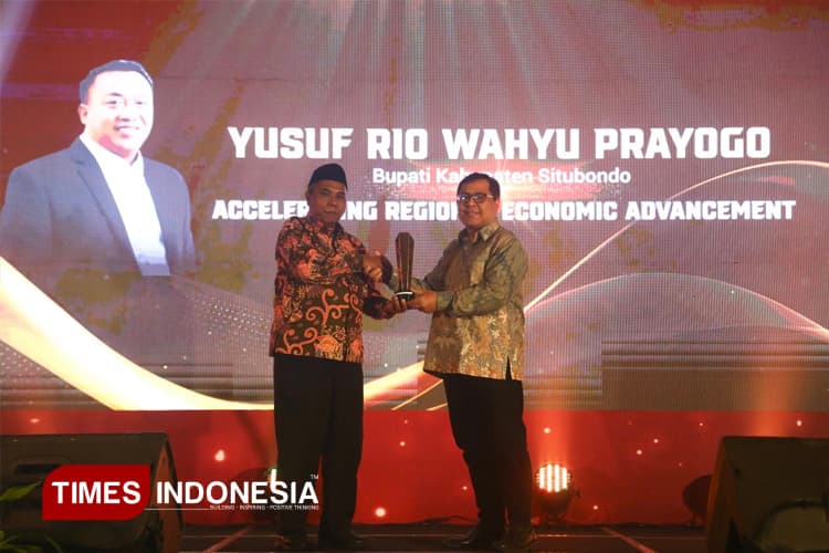 Bupati Situbonto Yusuf Rio Raih ATI 2025, Tingkatkan Akselerasi Ekonomi Daerah