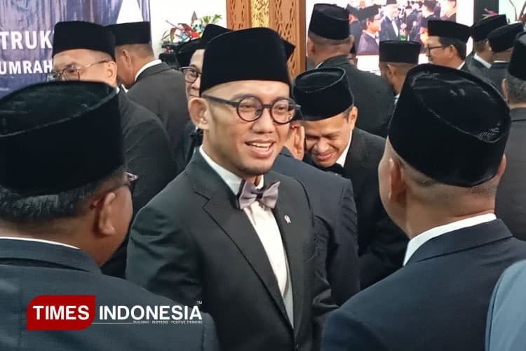 Lantik 400 Pejabat Struktural Instansi Vertikal Kemenhaj, Wamenhaj Ingatkan Soal Integritas