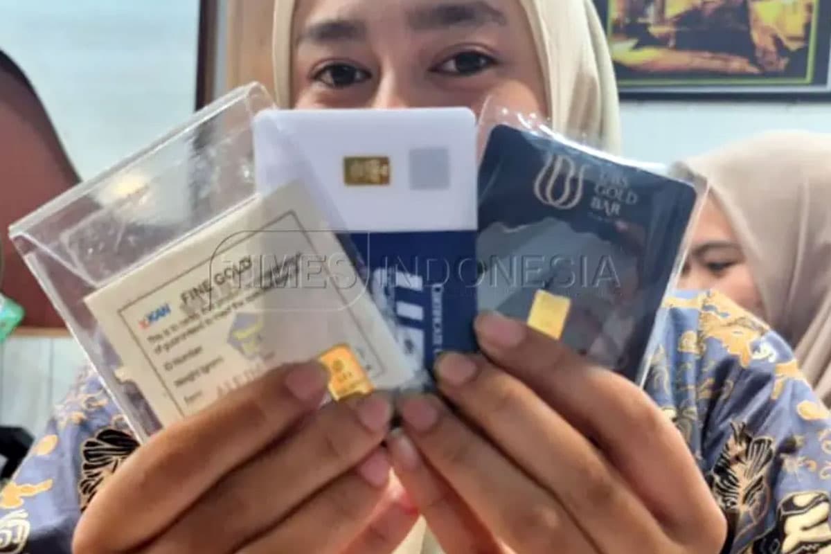 Harga Emas di Pegadaian Hari Ini: Produk Galeri24 dan UBS Kompak Naik