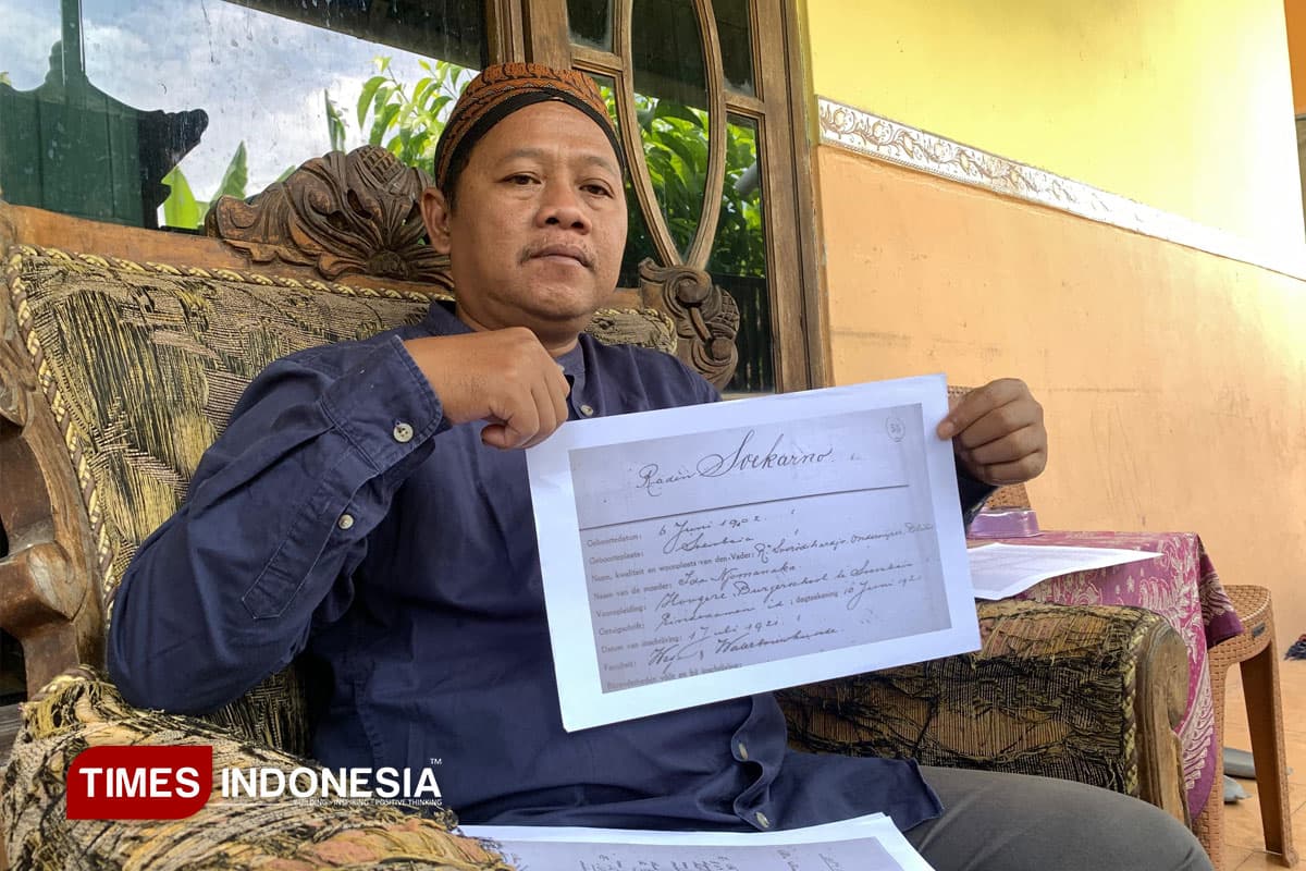 Pemerhati Sejarah Jombang Meyakini Bung Karno Lahir di Ploso pada 6 Juni 1902