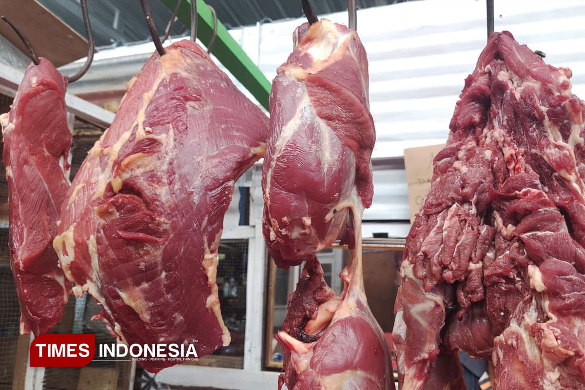 Harga Daging Sapi di Pasar Banyuwangi Meroket Tembus 150 Ribu Per Kilogram