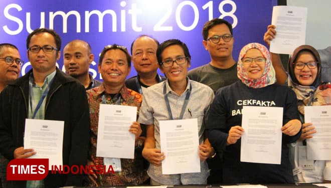 Masuki Tahun Politik, Hari Ini 22 Media Online Nasional MoU CekFakta