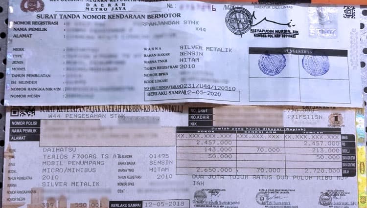 Tahun 2021, STNK Akan Berbentuk Kartu