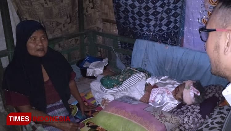 Nestapa Nenek Sumo, Hidup Sebatang Kara Hadapi Sakit Kanker Kulit