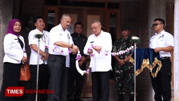 Bupati Bantul Suharsono Resmikan Bantuan Rumah Relokasi Dampak Bencana Siklon Tropis