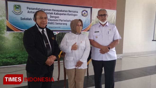 Pemkab Kuningan Gandeng Kampus STIEPARI Semarang Demi Majukan Pariwisata